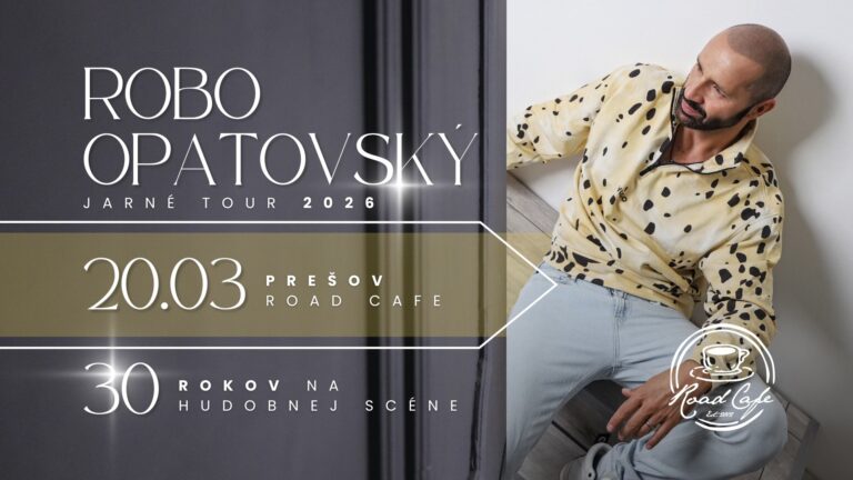 Robo Opatovský Tour Prešov