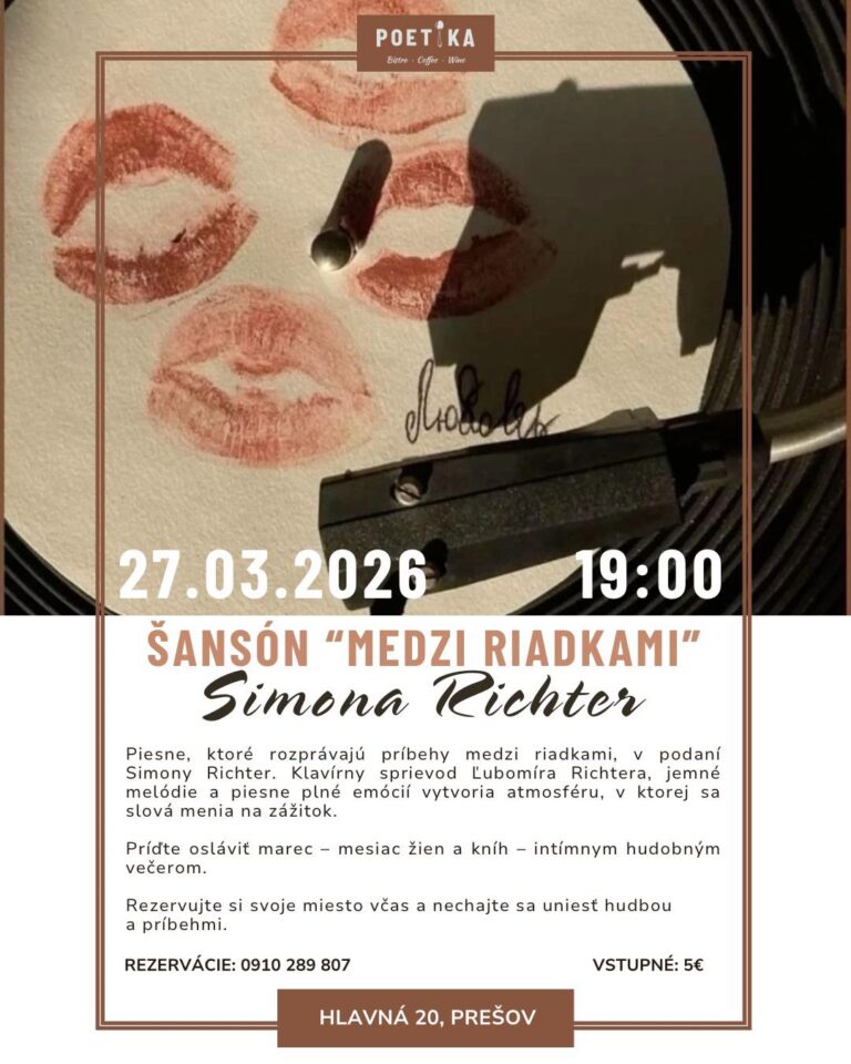 Šansón medzi riadkami v Poetike