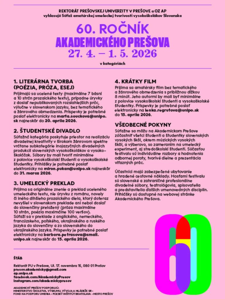 Akademický Prešov 2026