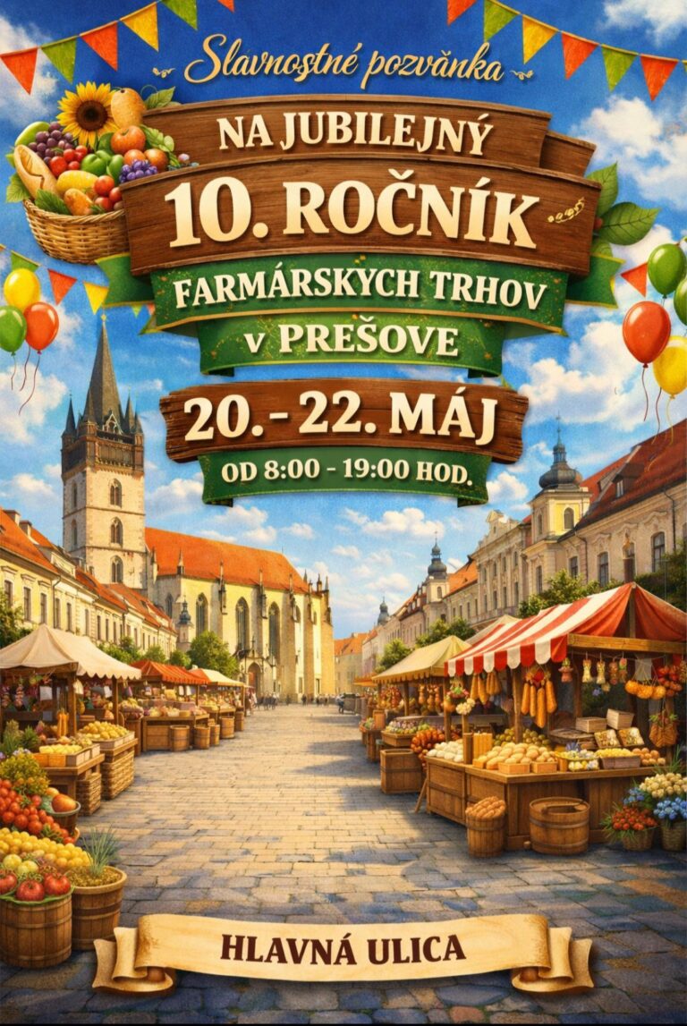 Farmárske trhy v Prešove