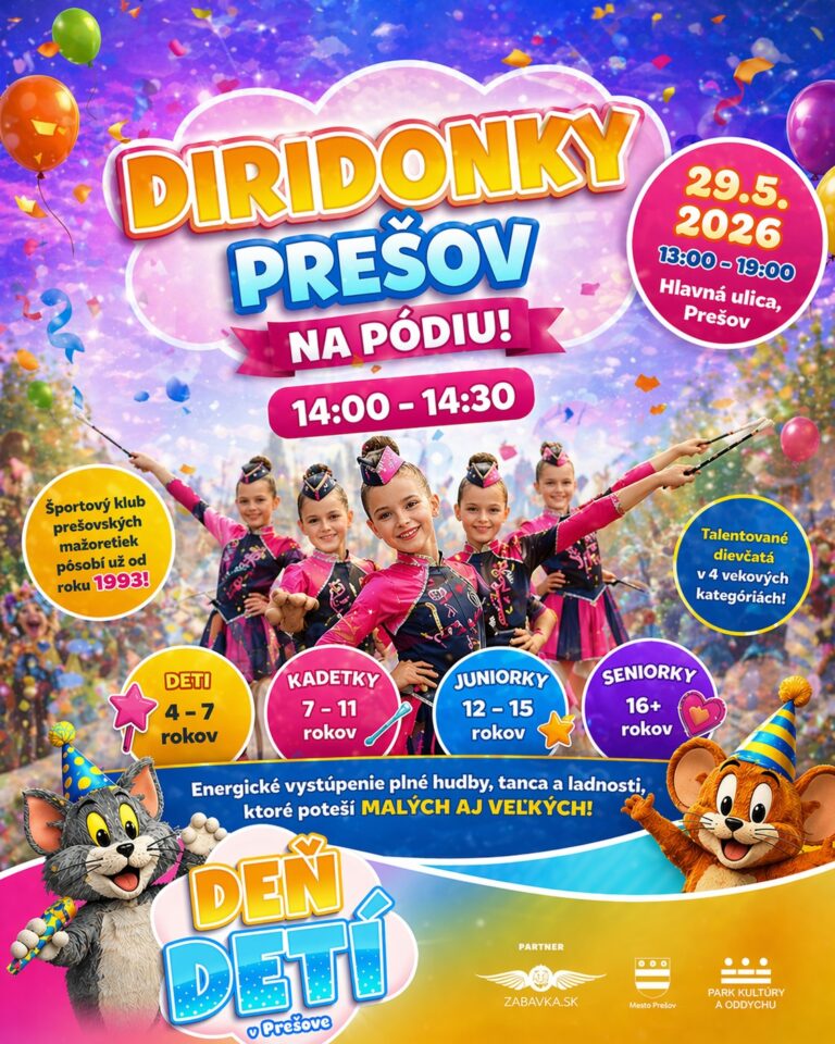 Deň detí v Prešove 2026