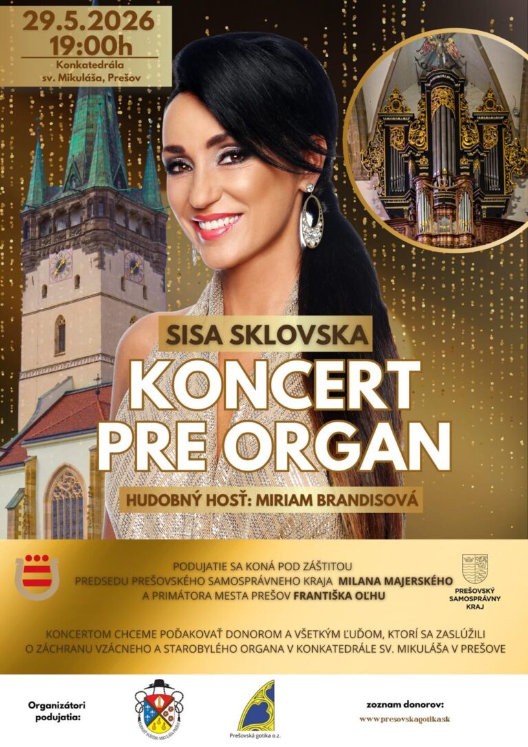 Noci kostolov: Koncert pre organ v Prešove