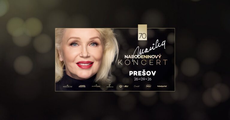 MARIKA 70 - Narodeninový koncert Prešov