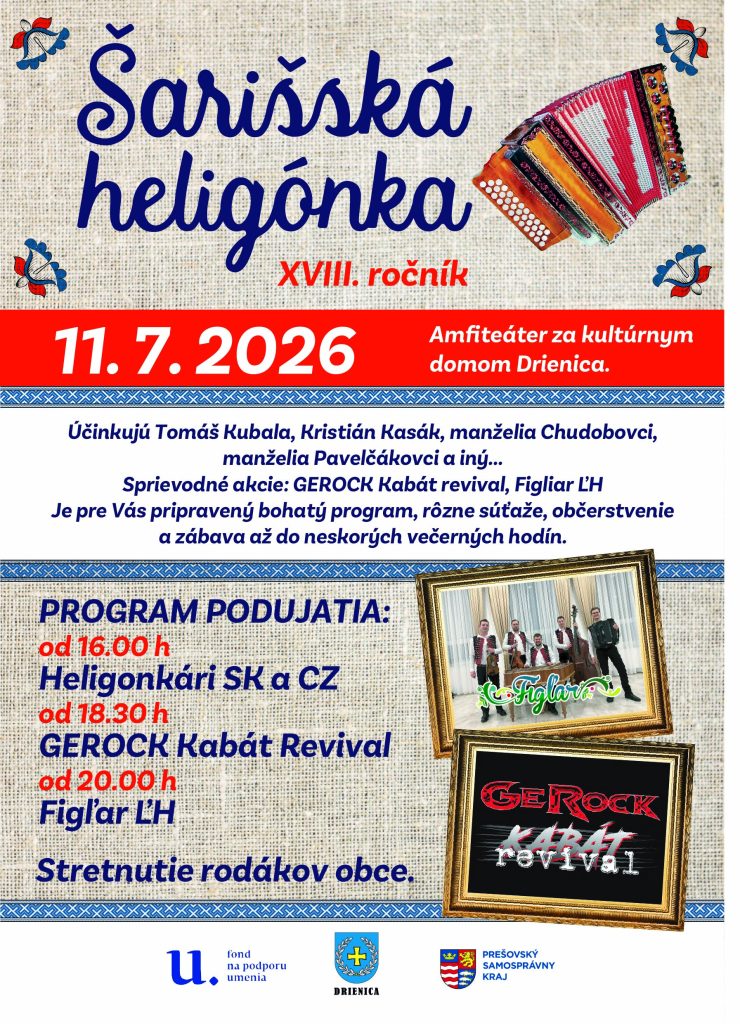Šarišská heligónka 2026