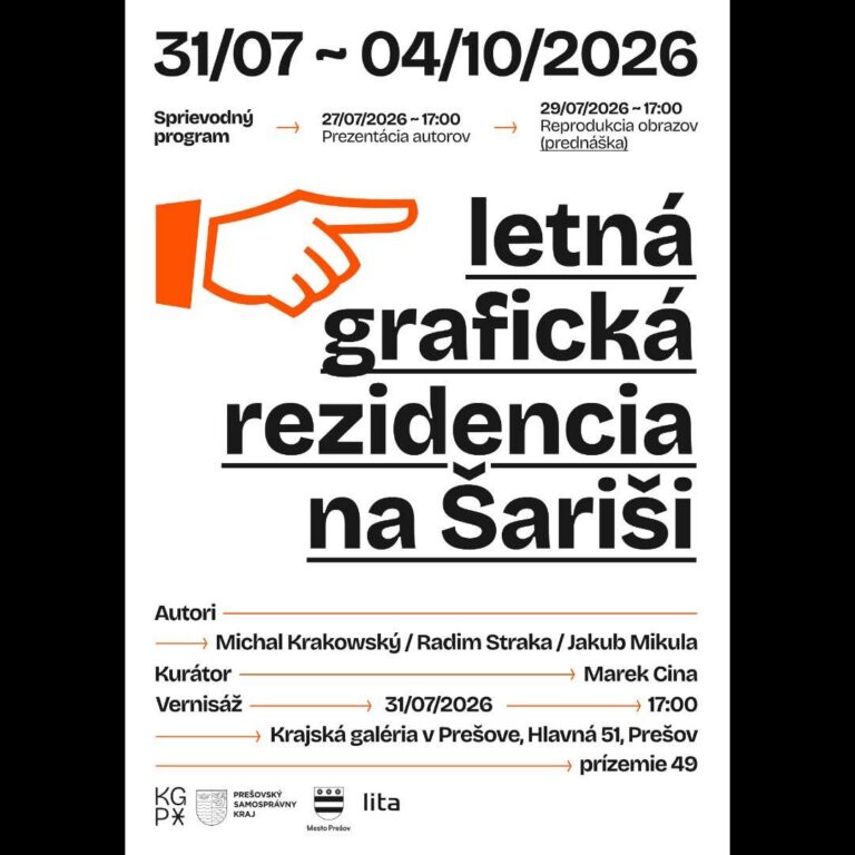Letná grafická rezidencia na Šariši
