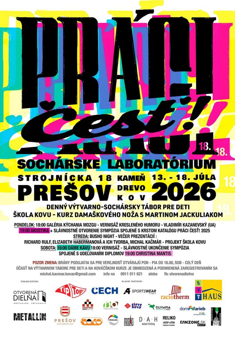 Práci česť! v Prešove 2026