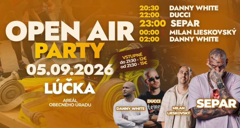 Open Air Party Lúčka