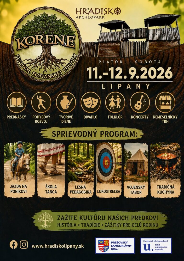 Festival slovanskej kultúry KORENE v Lipanoch