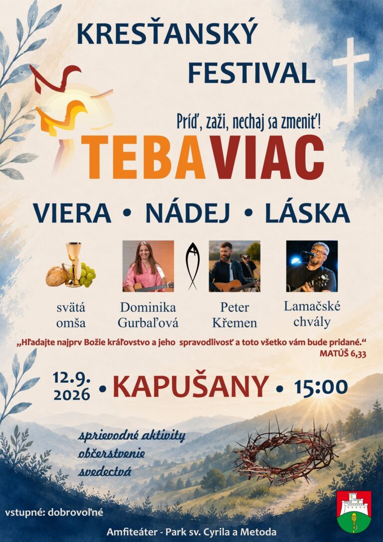 Kresťanský festival TEBA VIAC