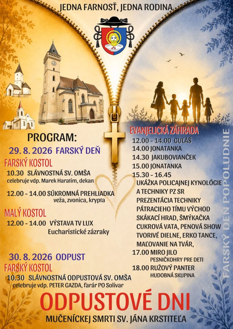 Odpustové dni v Sabinove