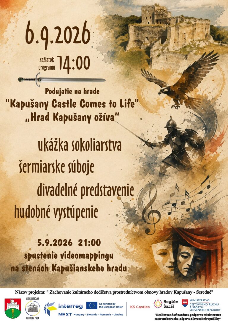 Hrad Kapušany ožíva