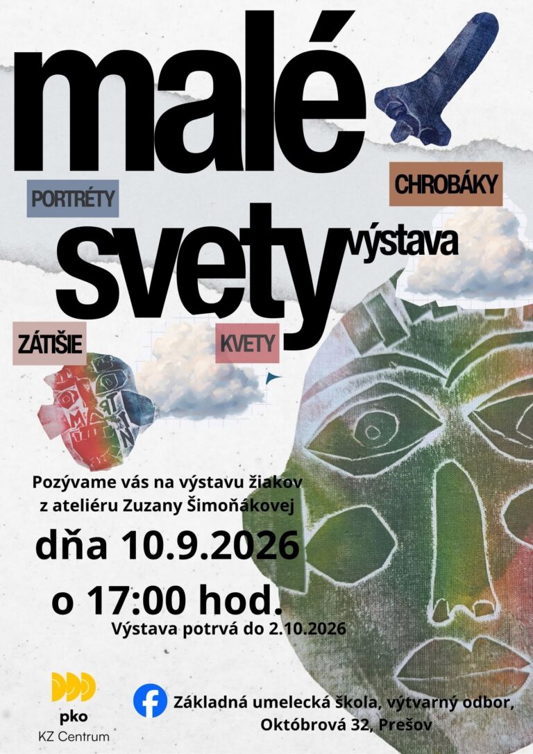 Vernisáž výstavy Malé svety
