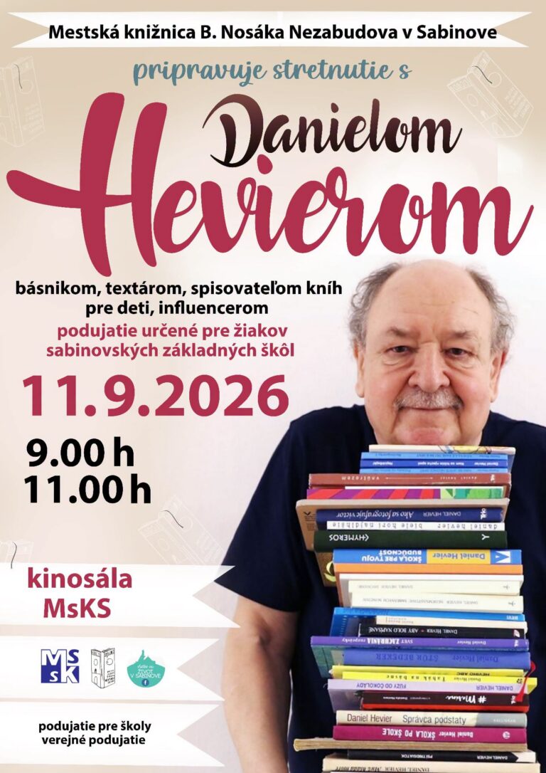 Daniel Hevier TOUR 70 v Sabinove