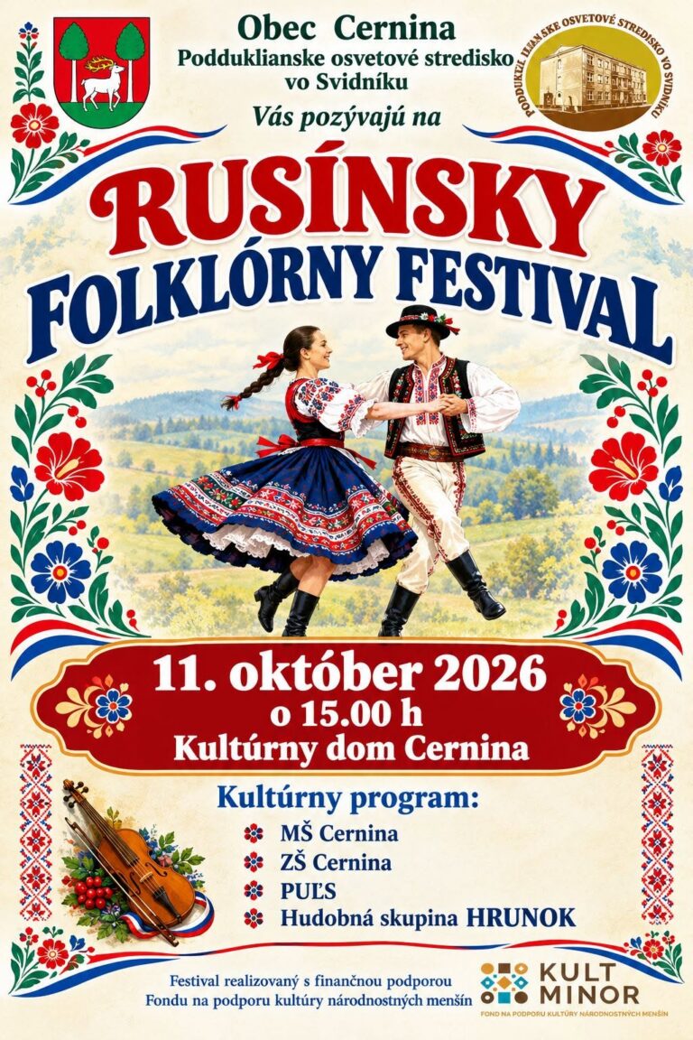 Rusínsky folklórny festival