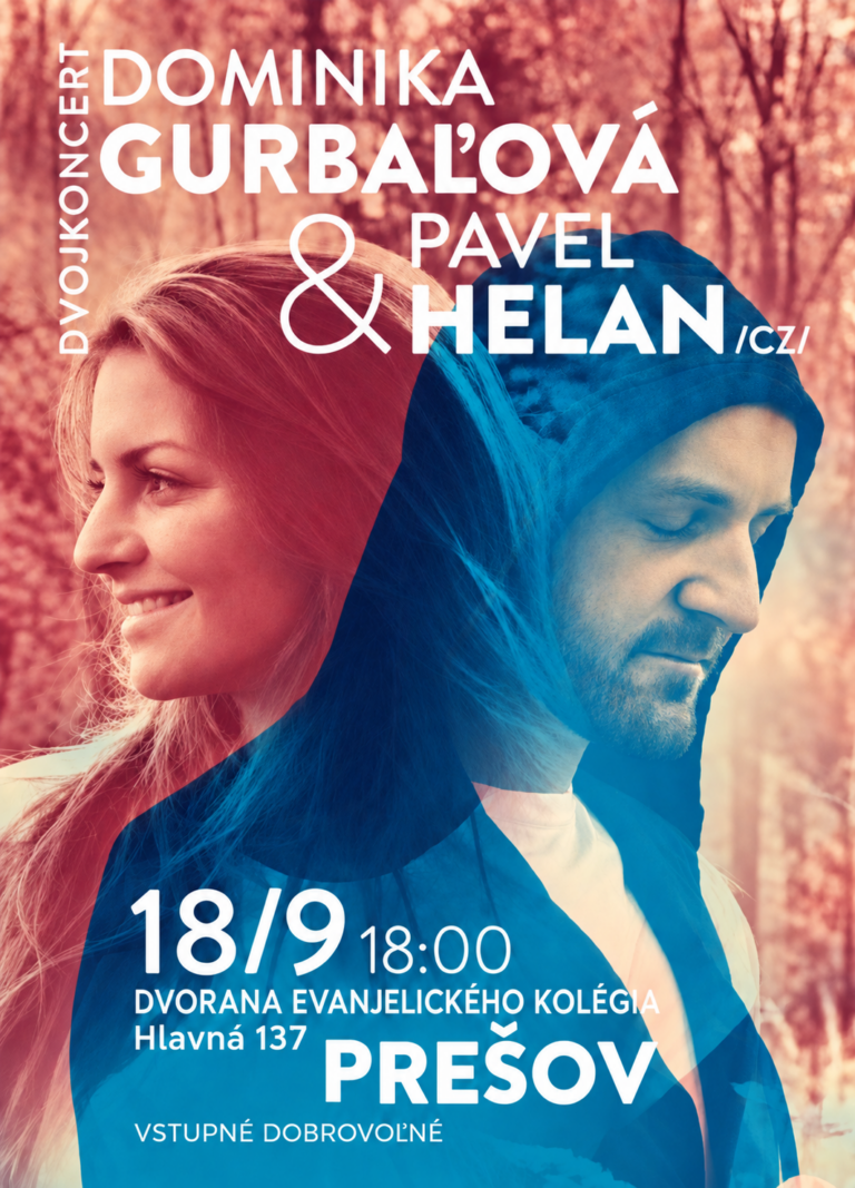 Dvojkoncert Pavla Helana a Dominiky Gurbaľovej