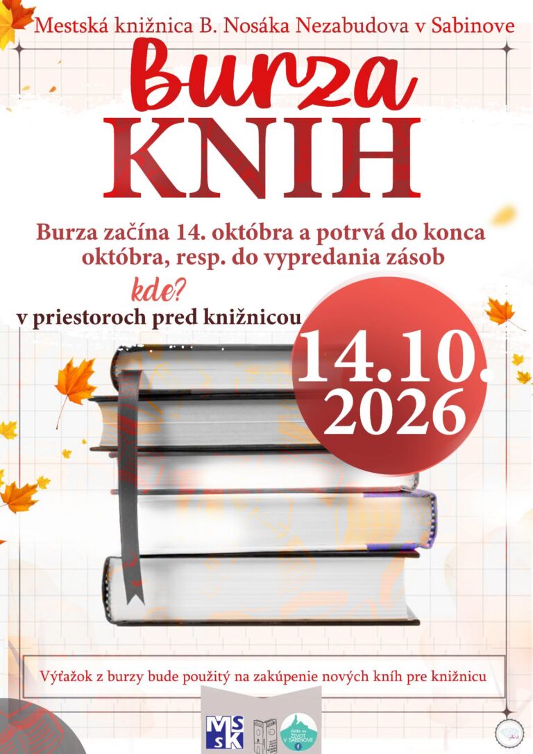 Burza kníh v Sabinove