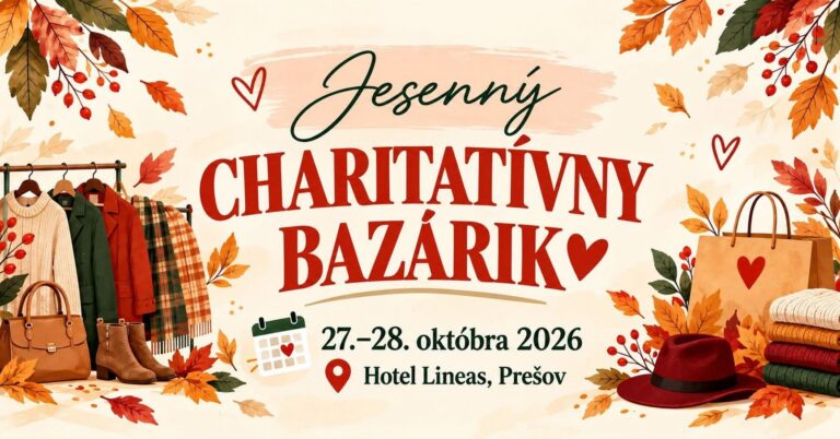 Jesenný charitatívny bazárik