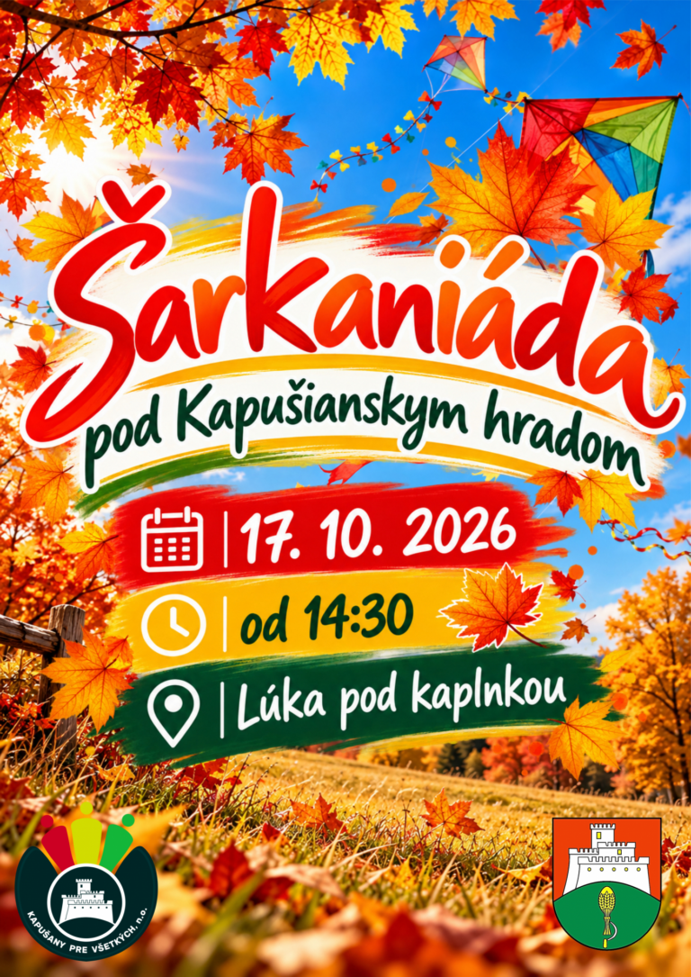 Šarkaniáda pod Kapušianskym hradom